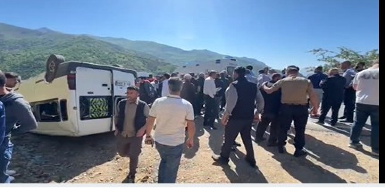 Hakkari HEM'de kaza açıklaması 13 yaralımız var