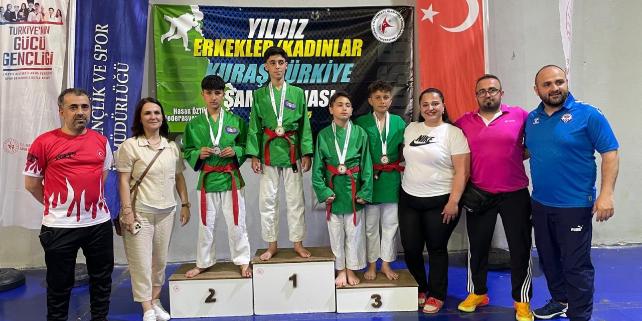 Türkiye şampiyonalarında Hakkari rüzgârı