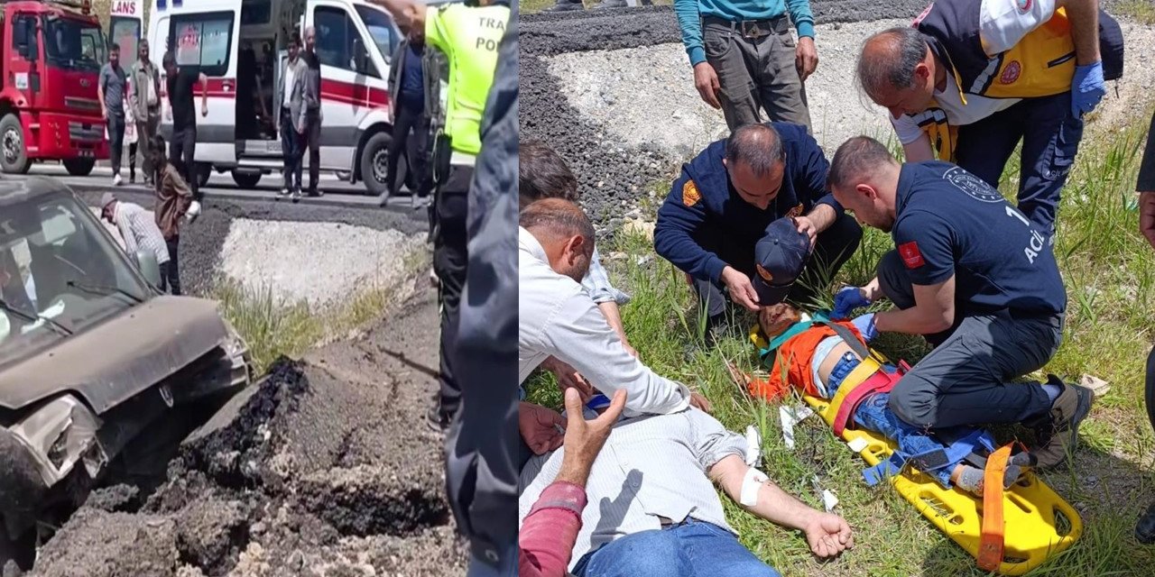 Kamyonet kontrolden çıktı 8 yaralı