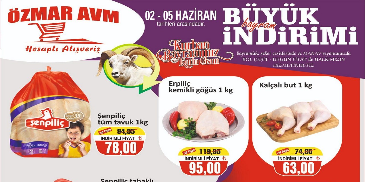 Özmar AVM'den büyük bayram indirimi