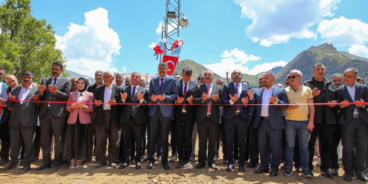 Durankaya'da Türk Telekom baz istasyonu açıldı