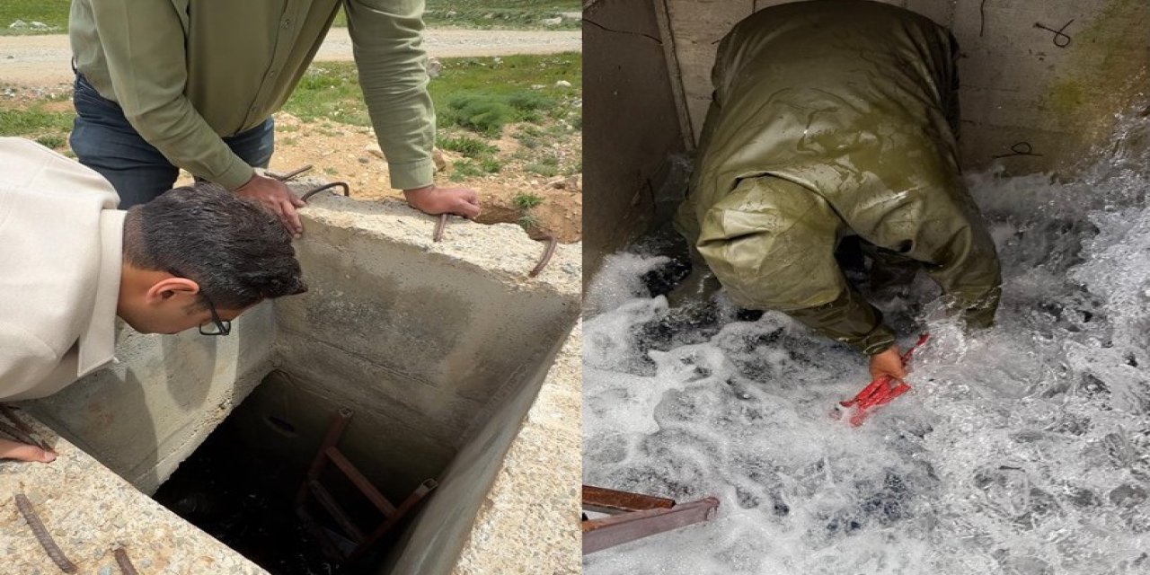Hakkari Berçelan Yaylası’nda 5 gün süren su arızası giderildi