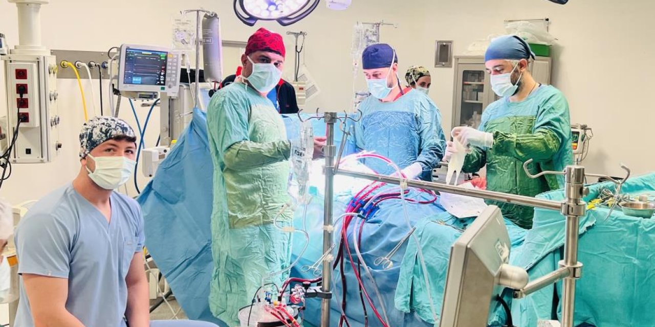 Van’daki  açık kalp ameliyatı başarıyla yapıldı