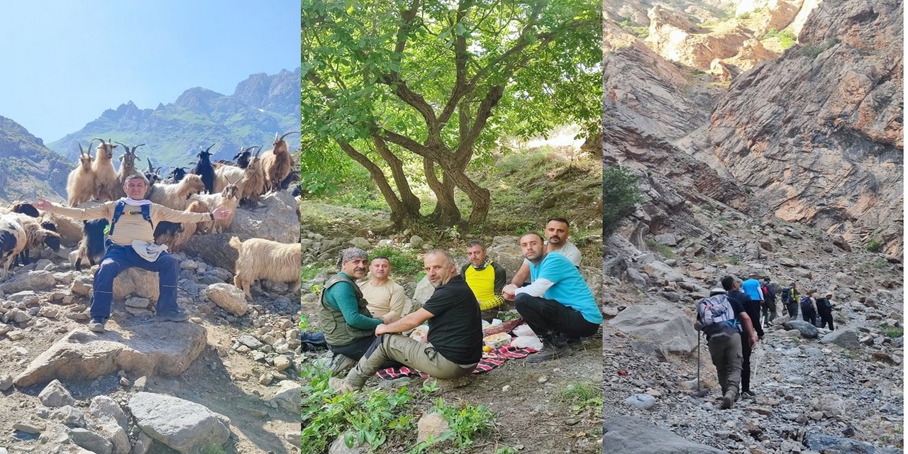 Cilo Dağları ve Helel Vadisi doğaseverlerle şahlandı