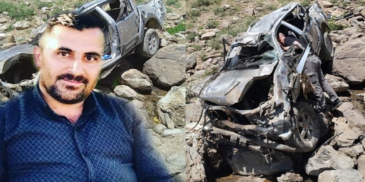 Şemdinli’de yayla yolunda feci kaza: Bir kişi hayatını kaybetti