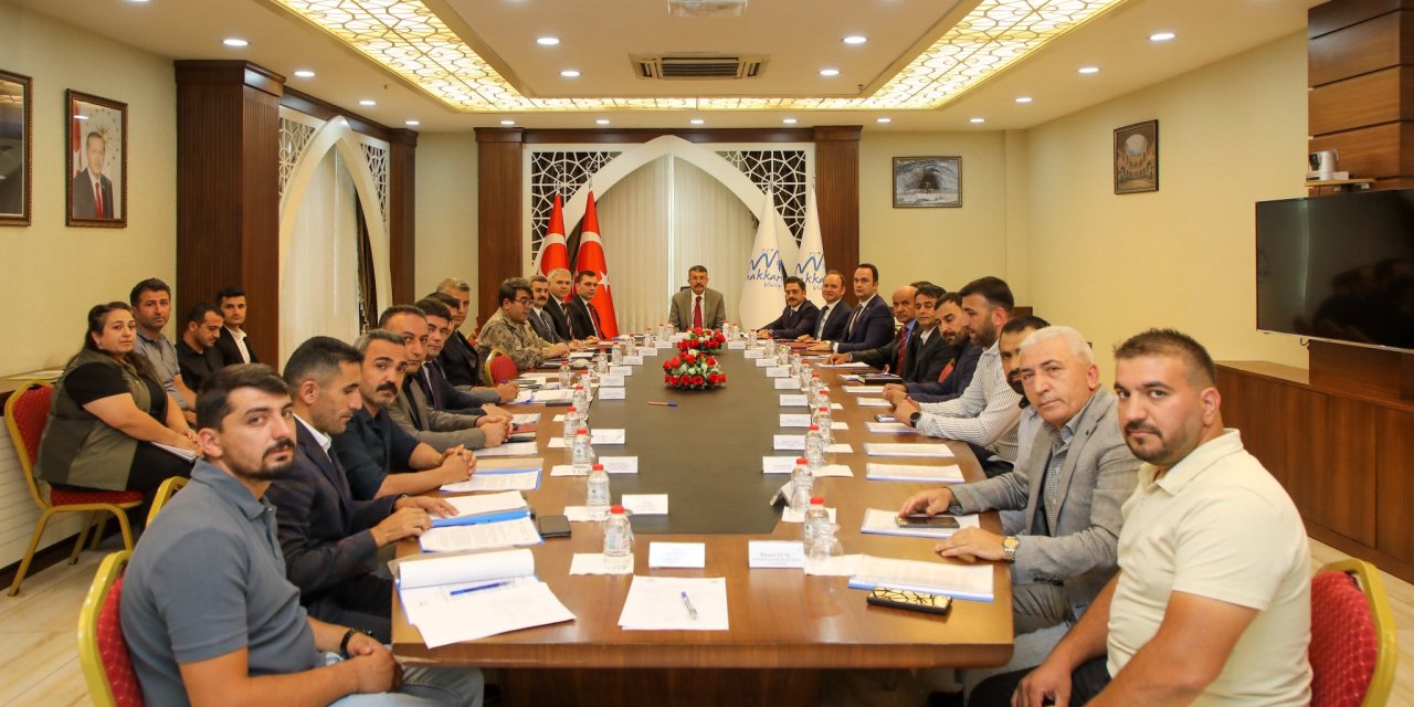 Hakkâri’de İl Hayvanları Koruma Kurulu Toplantısı Yapıldı