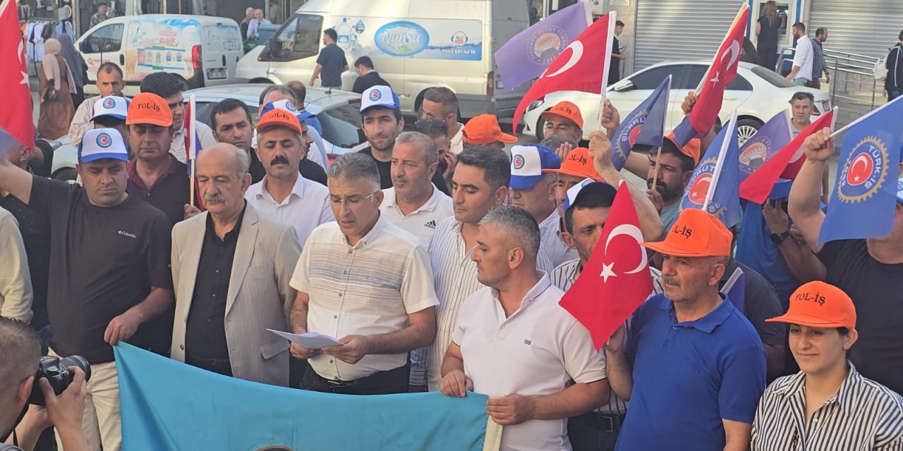 Türk iş “Artık Yeter, Sabrımız Taştı"