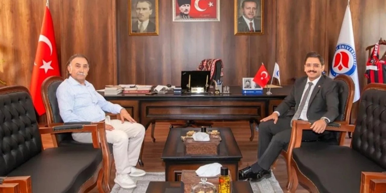 Vali Yardımcısı Mahmutoğlun’dan Rektör Gençcelep’e ziyaret
