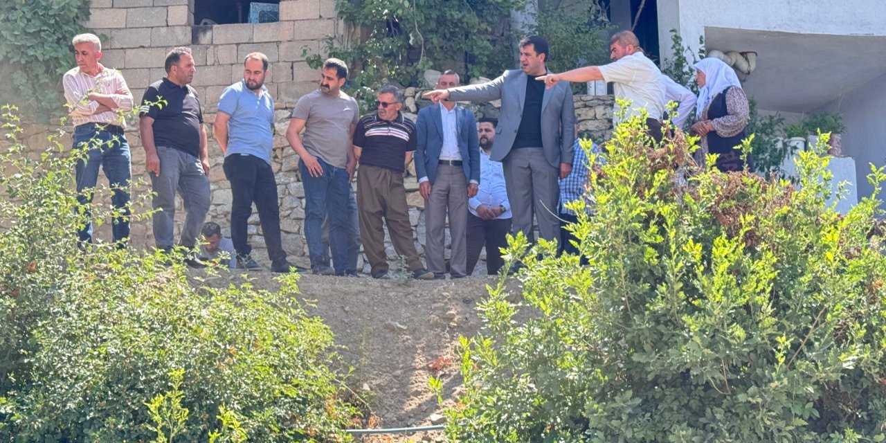 Başkan Şakar, ilçedeki çalışmaları yerinde denetledi