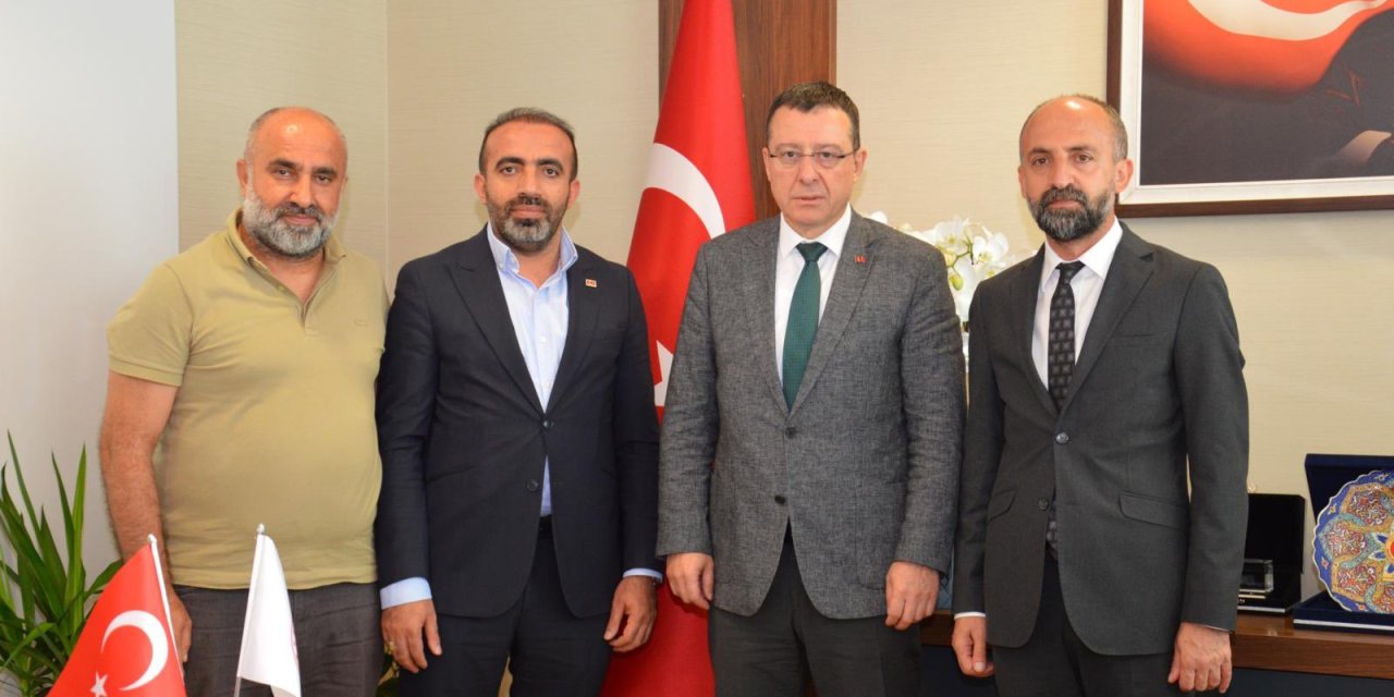 Demir’den Dr. Hakan Usta’ya tebrik ziyareti