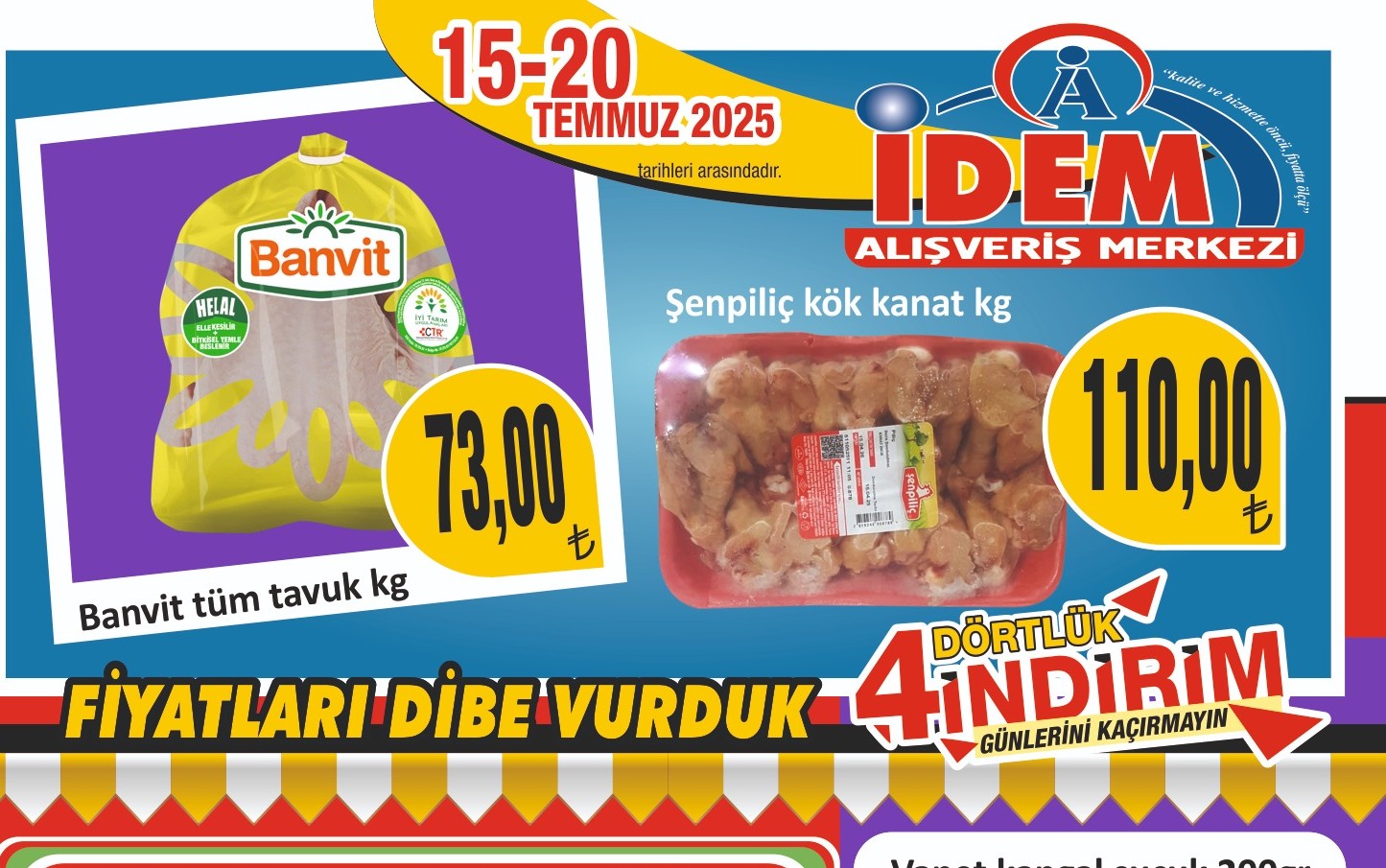 İDEM AVM'den Temmuz ayı indirimi