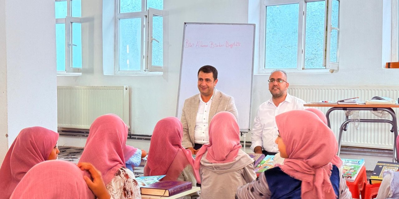 Başkan Şakar’dan Kur’an kursu ziyareti