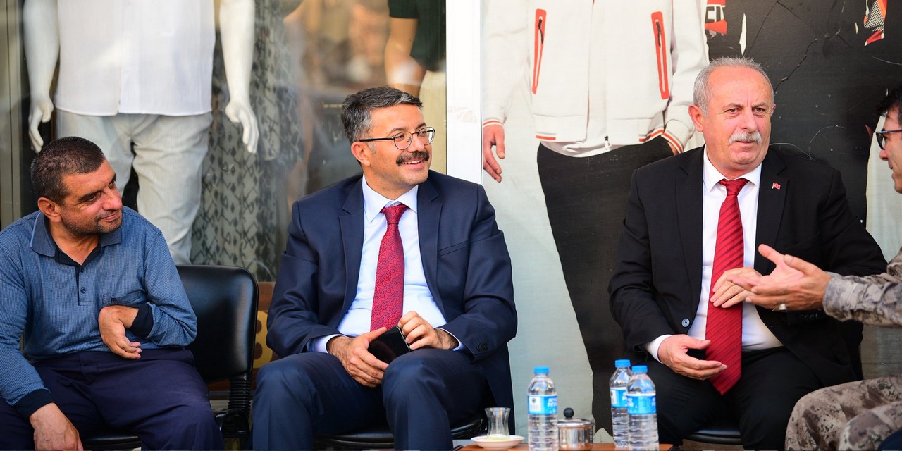 Vali Çelik: “Her zaman halkımızın yanındayız”