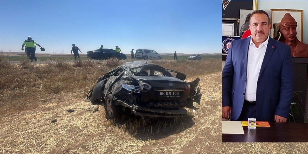 Başkan Sarıaslan kazada hayatını kaybetti
