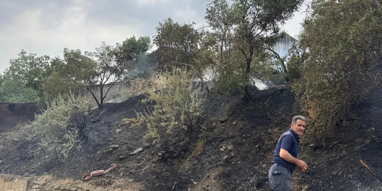Hakkari'de çıkan yangın kontrol altına alındı