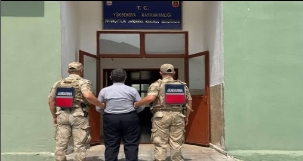 Hakkari’de Cinayet Hükümlüsü Yakalandı