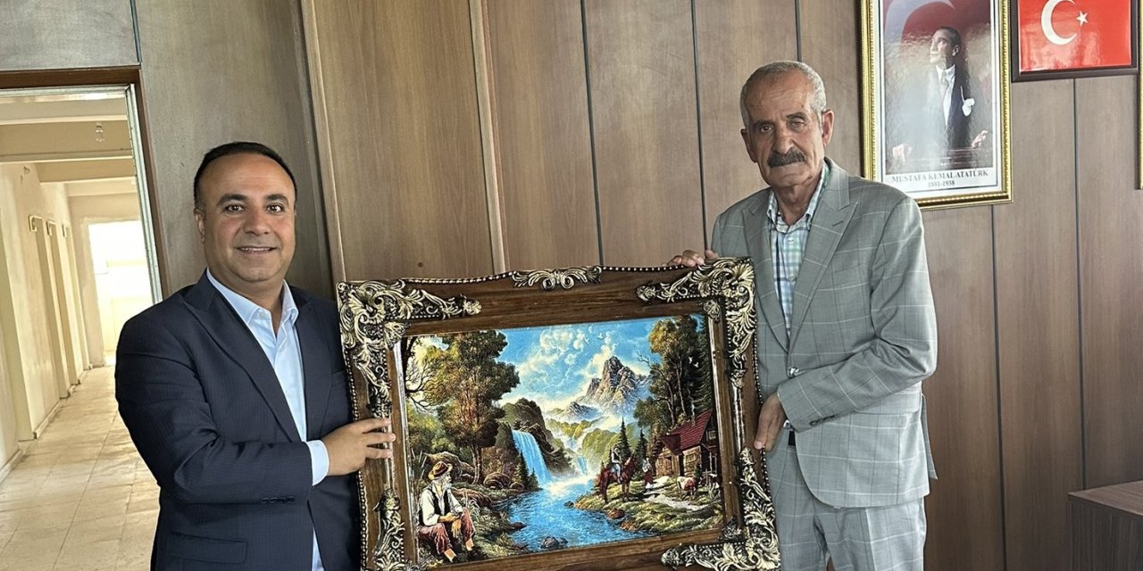 Oramar Aşireti Lideri Nejdet Buldan’dan Başkan Çiçek’e ziyaret