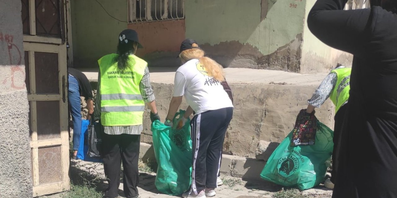 Hakkari’de çevre temizliği seferberliği