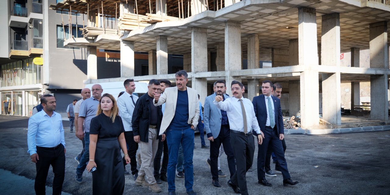 Vali Çelik Acil giriş yolunu inceledi