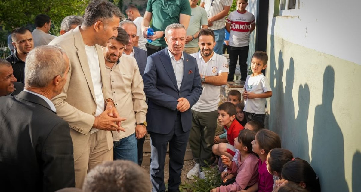 Vali Çelik Üzümkıran'da Halkla Buluştu