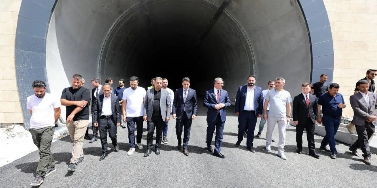 Güzeldere ikinci tüneli yakında hizmete açılıyor