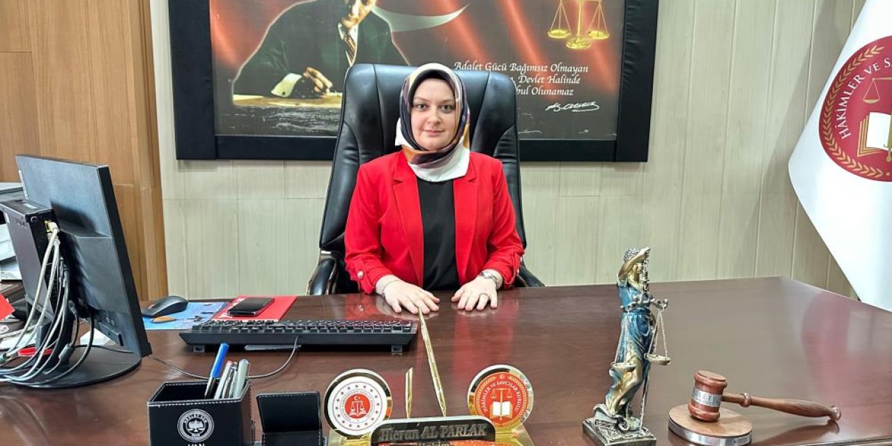 Yüksekova Adliyesi’nde kadın başkan görevde