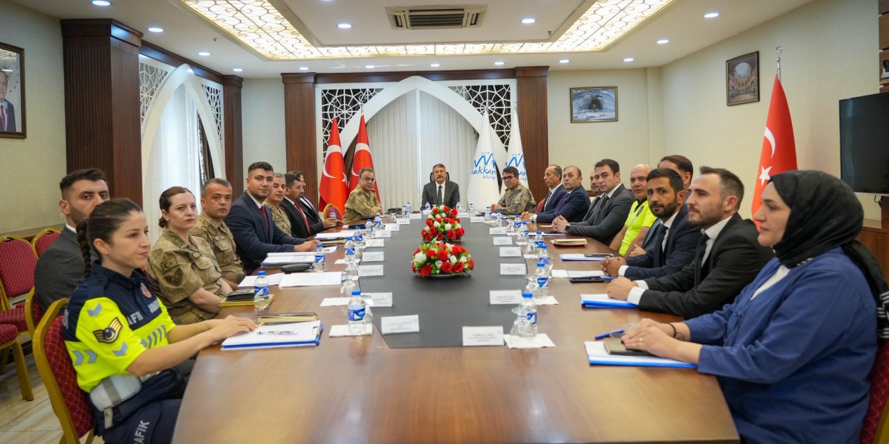 Hakkari'de suç oranları azaldı