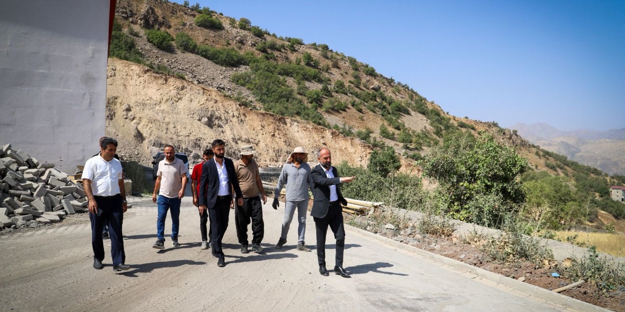 Başkan Demir ilçedeki çalışmaları yerinde denetledi