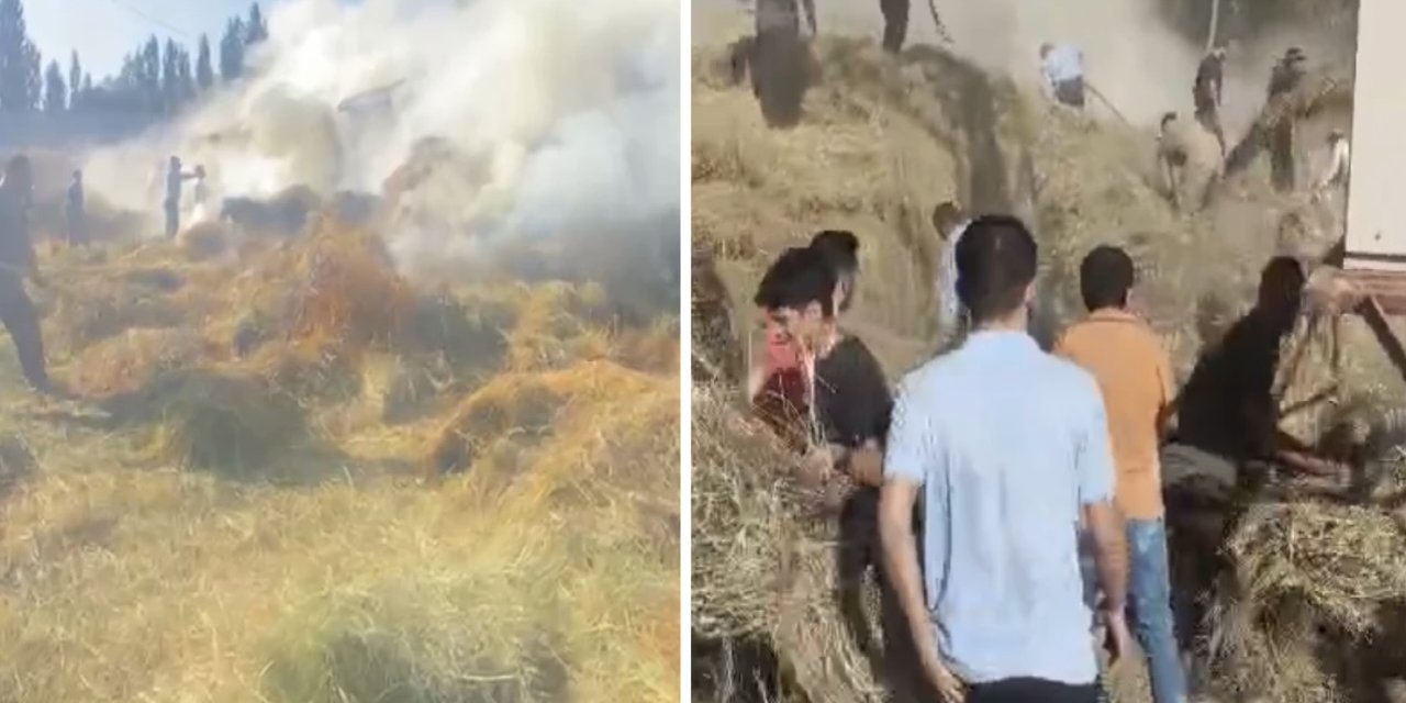 Yüksekova’da Yangın: 5 Ahır Zarar Gördü, 4 Kiş Hastaneye kaldırıldı