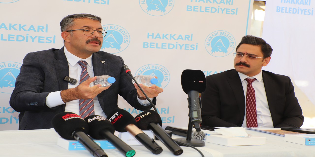 Vali Çelik: “Su için gerekirse dağları yıkarız”