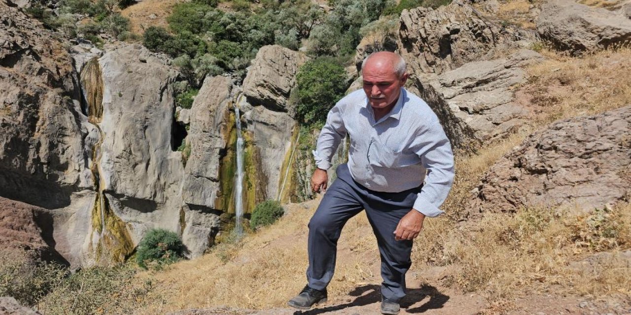 Marînüs Şelalesi insanları büyülüyor