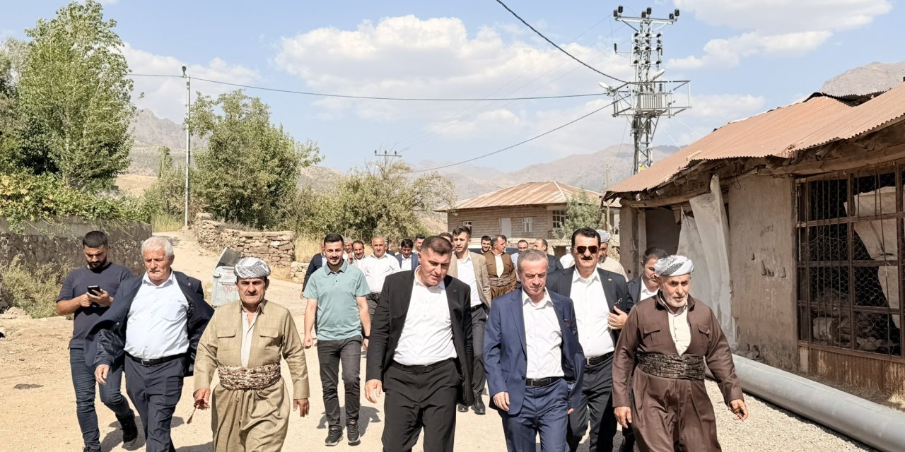 Başkan Kaya, Derecik köylerinde halkla buluştu