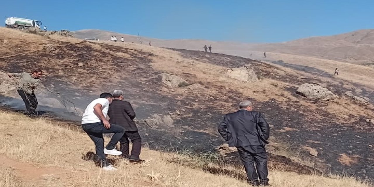 Durankaya'da korkutan yangın