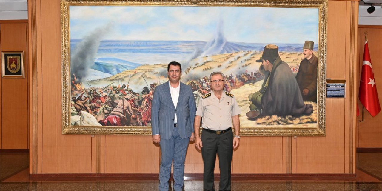 Başkan Şakar’dan Orgeneral Tokel’e teşekkür