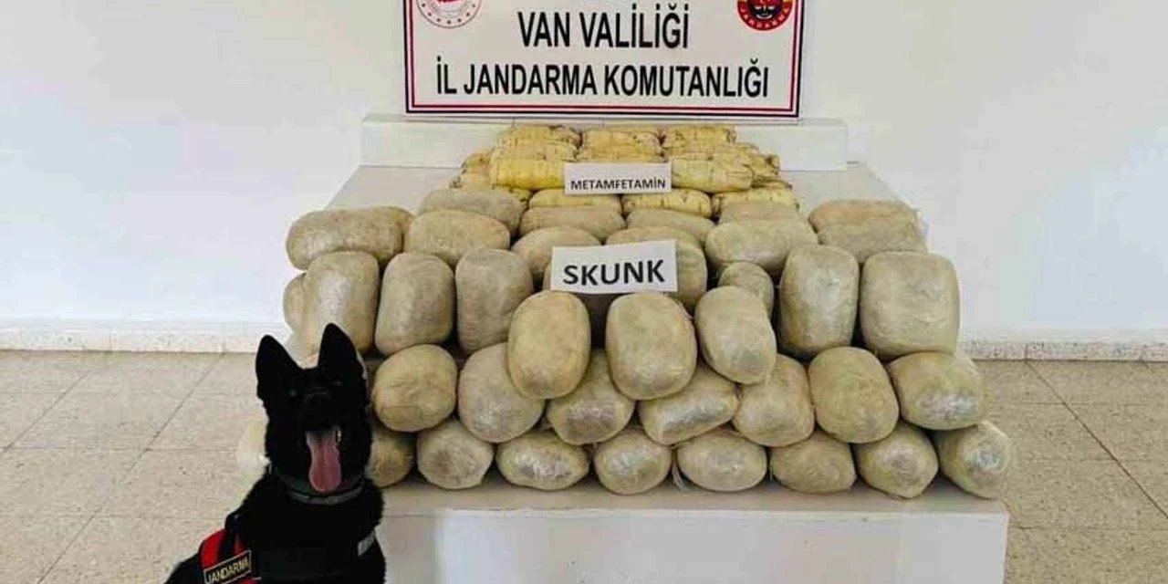 Başkale'de 106 kilo uyuşturucu madde ele geçirildi