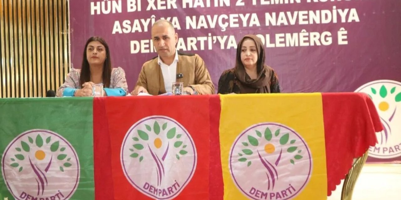 Dem Parti ilçe eş başkanlığına Coşkun ve Kurt seçildi