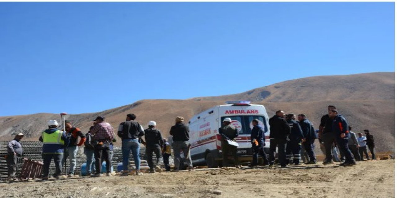 Hakkari'de iş kazası 3 yaralı