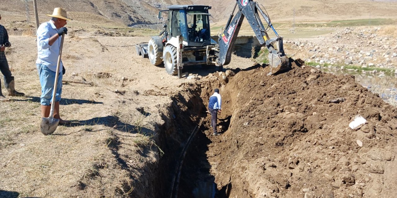 Hakkari İl özel idareden köylere büyük yatarım