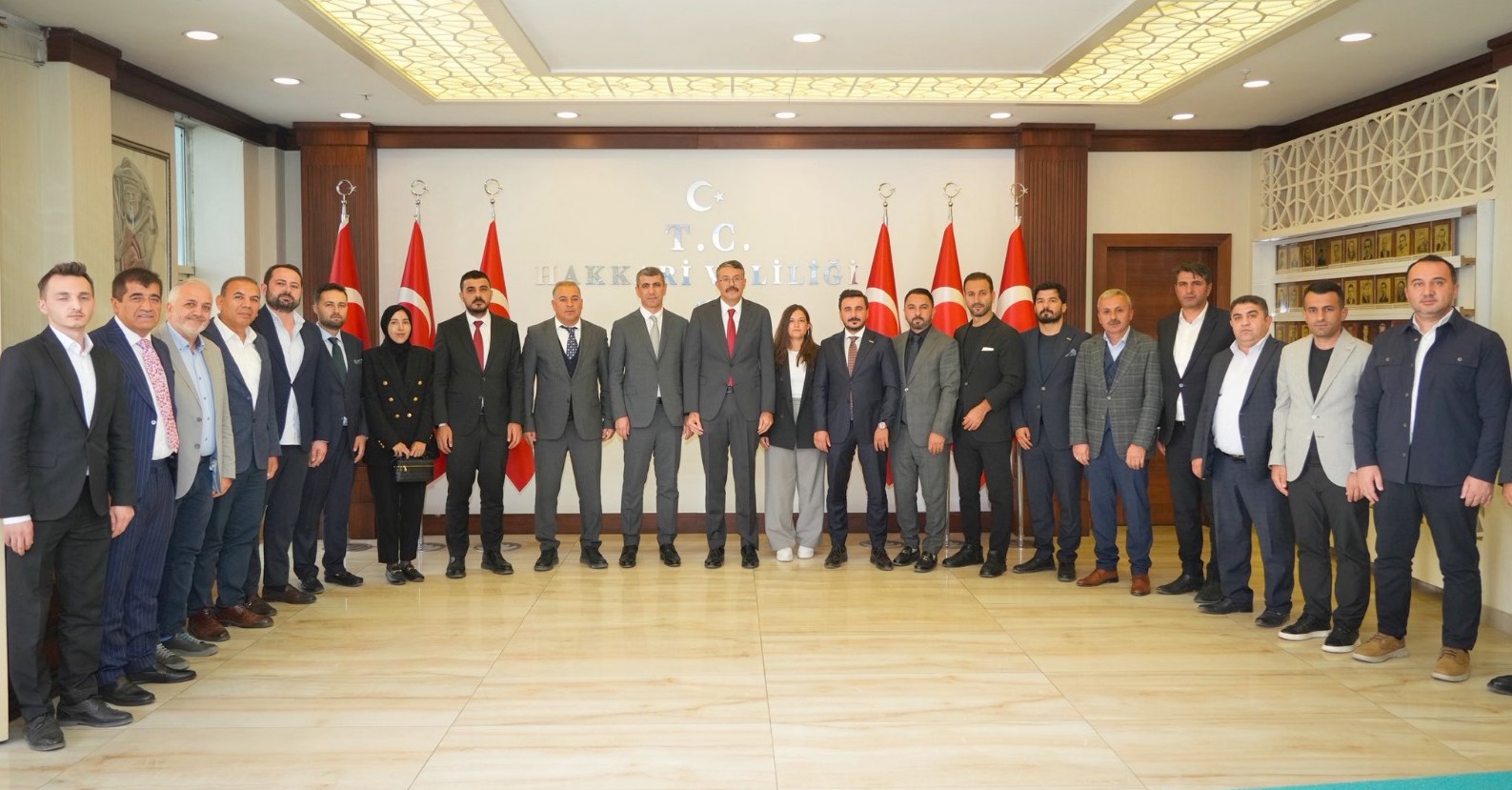 MÜSİAD Heyeti’nden Vali Çelik’e ziyaret