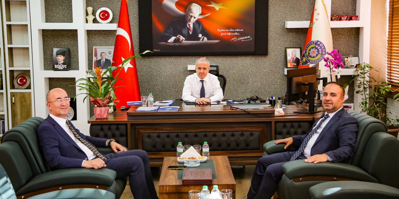 Başkanlardan Müdür Ayata'ya ziyaret