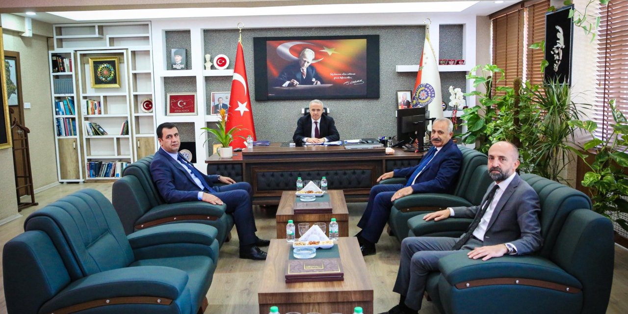 Başkanlardan Emniyet Müdürü Ayata’ya ziyaret