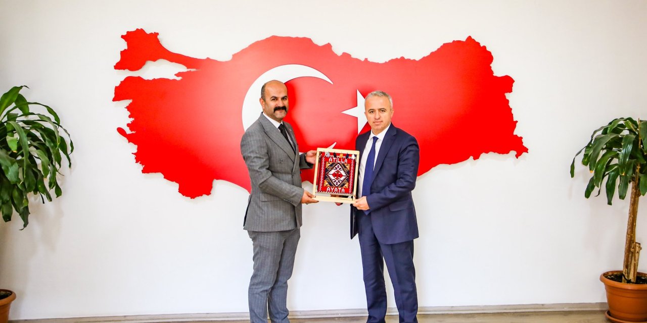 Şehit Aileleri ve Gaziler Vakfı’ndan Ayata’ya teşekkür ziyareti