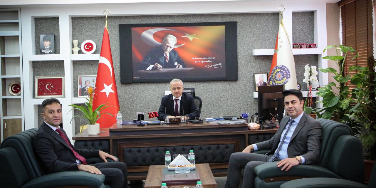 Zap Spor’dan İl Emniyet Müdürü Ayata’ya ziyaret