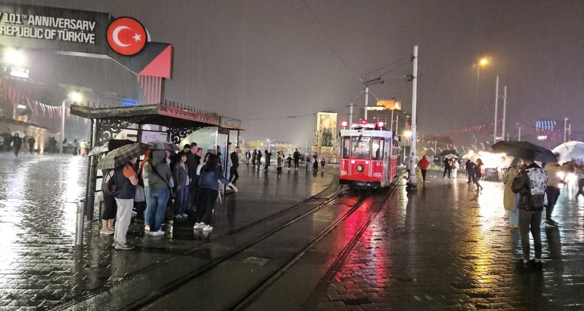 İstanbul’da Sağanak Yağış