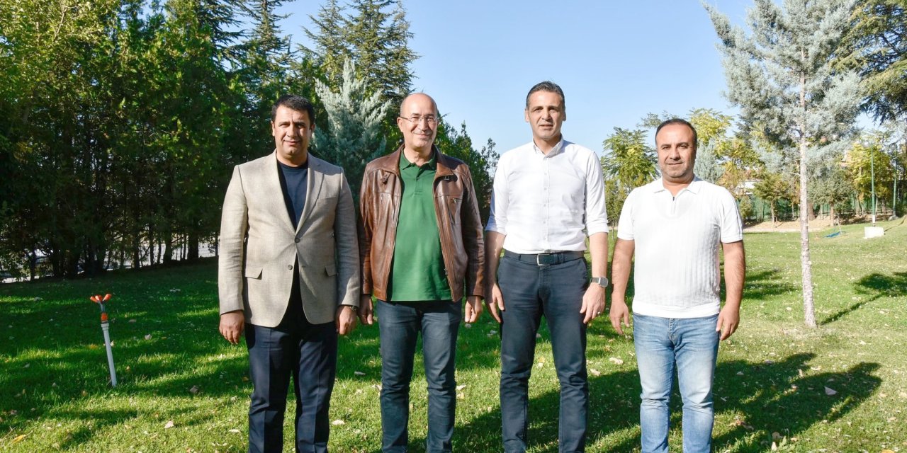 Hakkarili Başkanlar Müdür Aydın’ı ziyaret etti