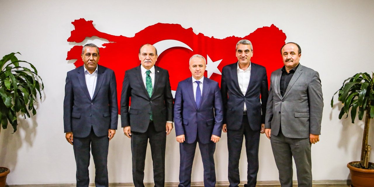 Memur-Sen heyeti Emniyet Müdürünü ziyaret etti