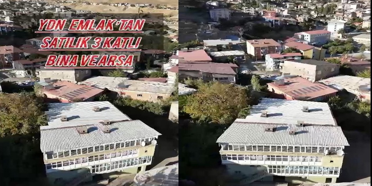 YDN Emlak’tan satılık 5 Daire + 1 teraslı bina
