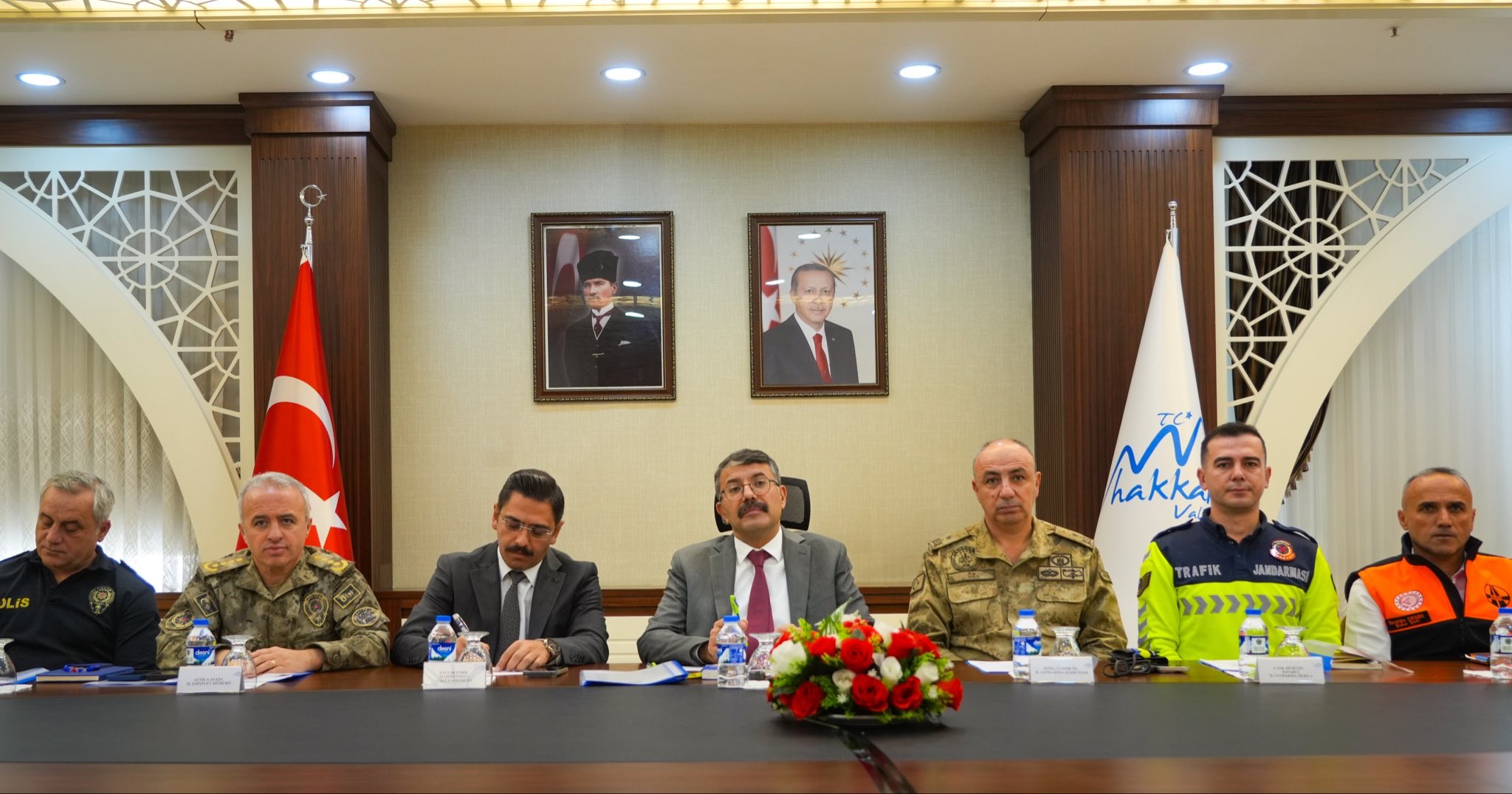 Hakkari'de Trafik Güvenliği toplantısı yapıldı