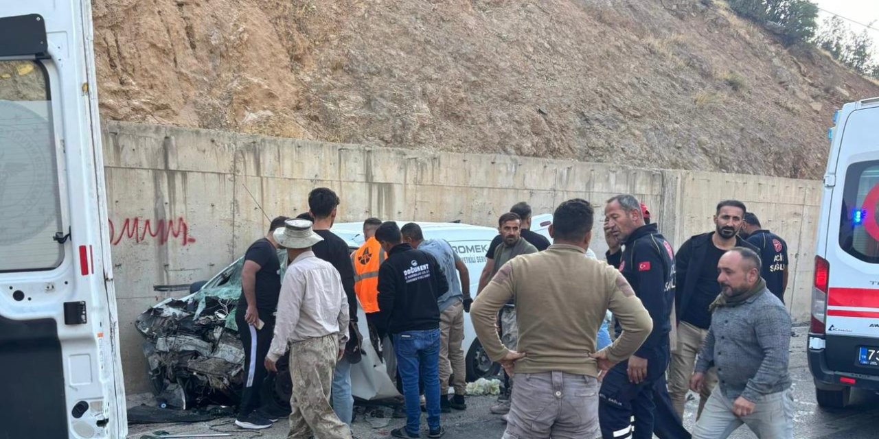 Trafik kazası 2'si ağır 14 yaralı
