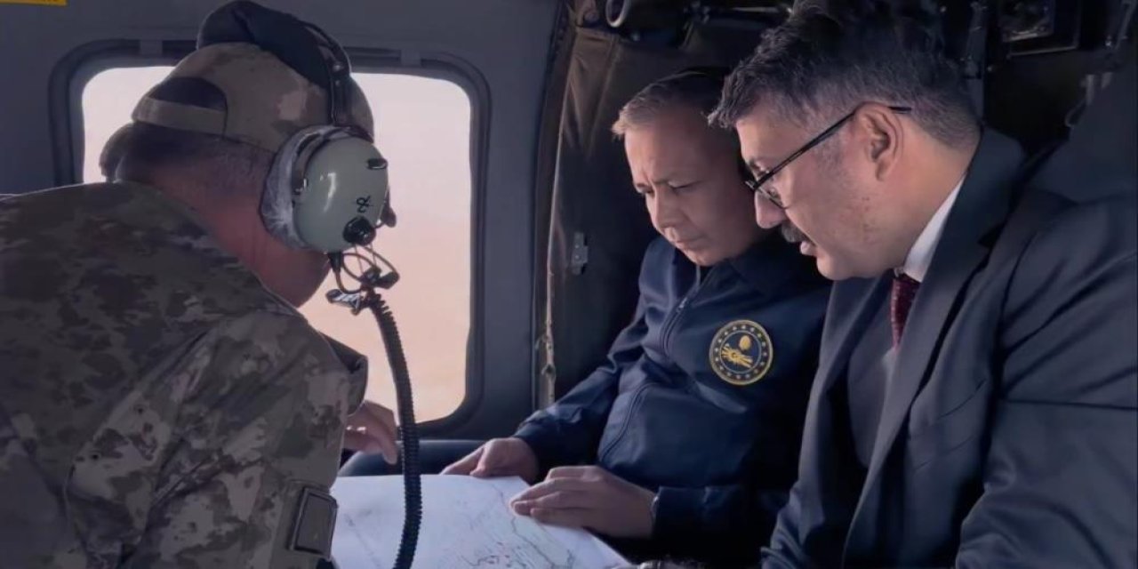 Bakan Yerlikaya İran, Irak sınırında incelemelerde bulundu